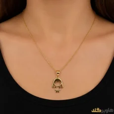 پلاک مدل دختر