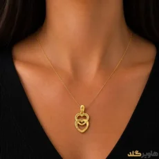 پلاک مدل دو قلب