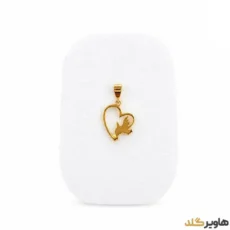 پلاک مدل قلب پرنده ای