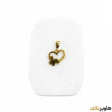 پلاک مدل پاپیون قلبی