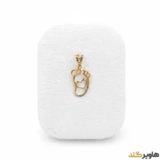 پلاک بچگانه مدل ردپای بزرگ