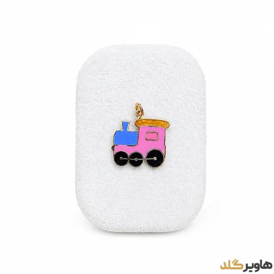 پلاک بچگانه مدل قطار رنگی