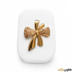 پلاک مدل پاپیون طرح دار