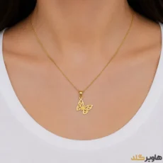 پلاک مدل پروانه 3