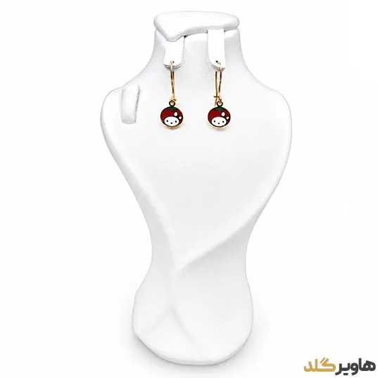 گوشواره بچگانه مدل توت فرنگی